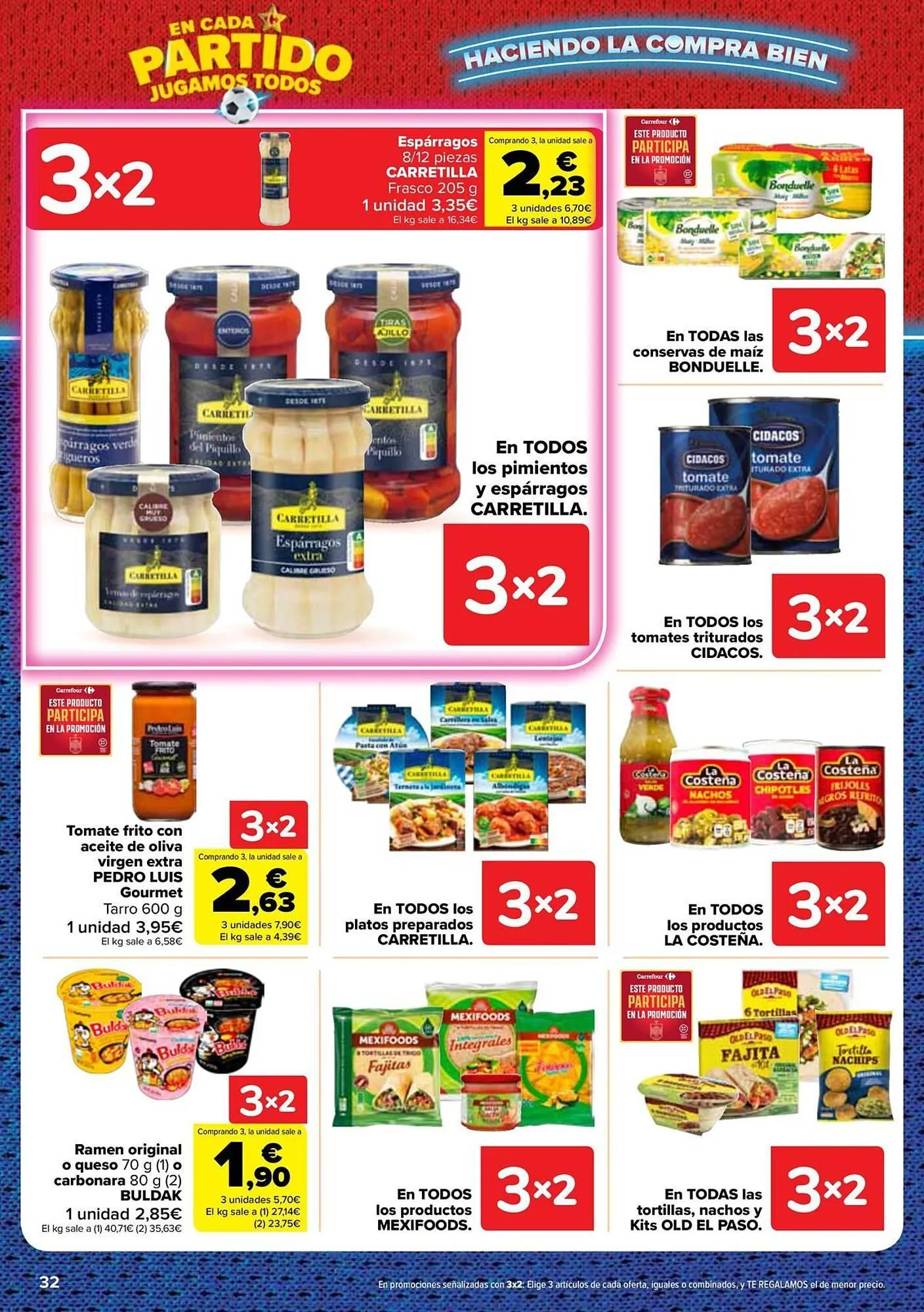 Catálogo de Folleto Carrefour 25 de junio al 13 de julio 2026 - Página 32
