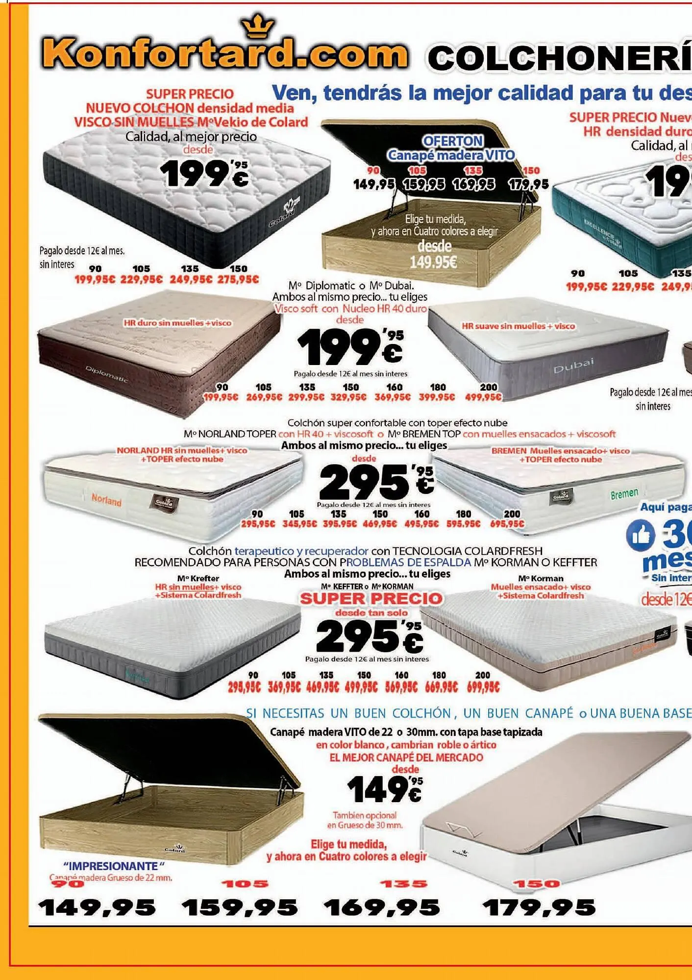 Catálogo de Folleto Konfortard 9 de julio al 8 de septiembre 2023 - Página 10