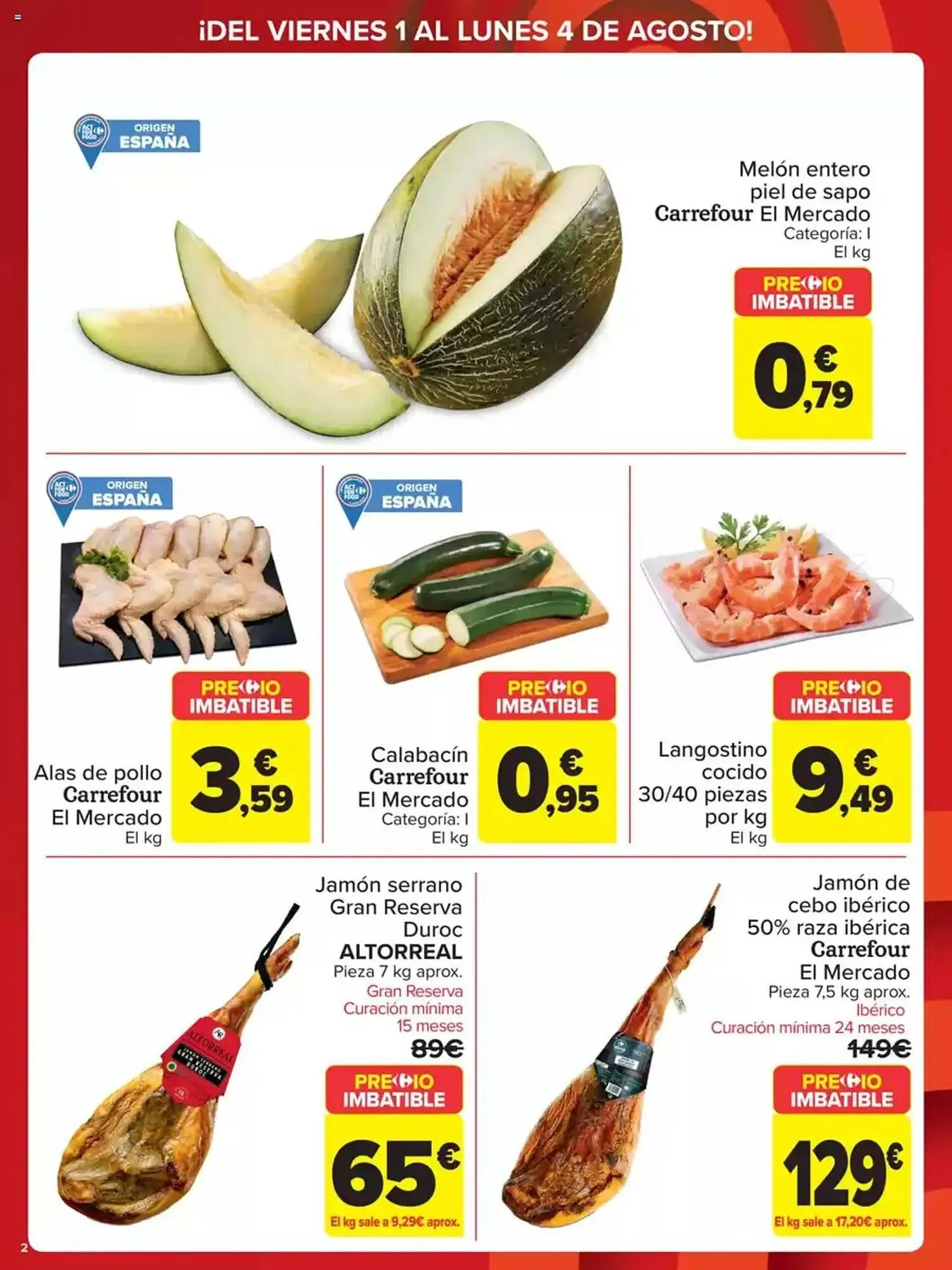 Catálogo de Folleto Carrefour 1 de agosto al 4 de agosto 2025 - Página 2