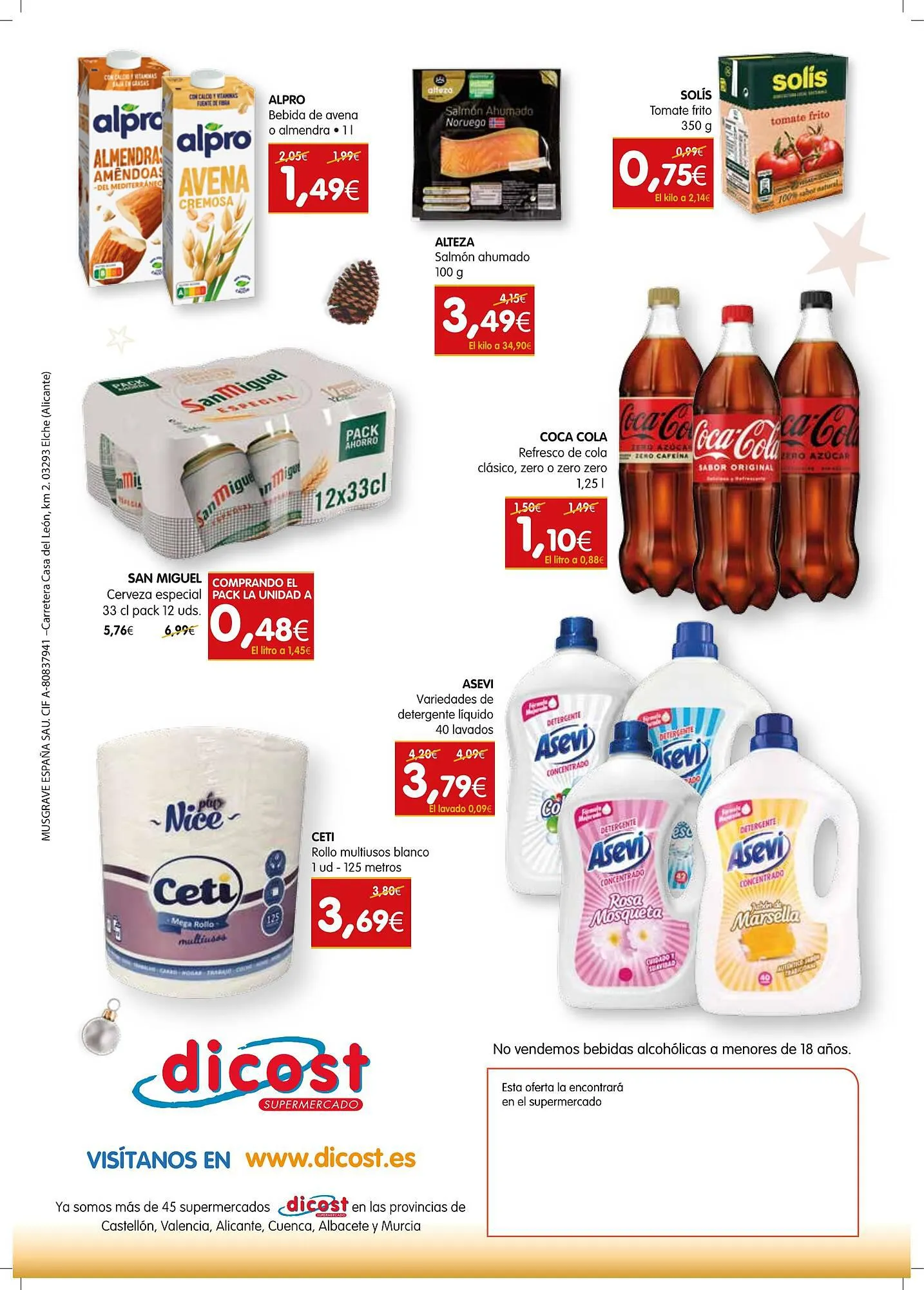 Catálogo de Folleto Dicost 27 de noviembre al 17 de diciembre 2023 - Página 2