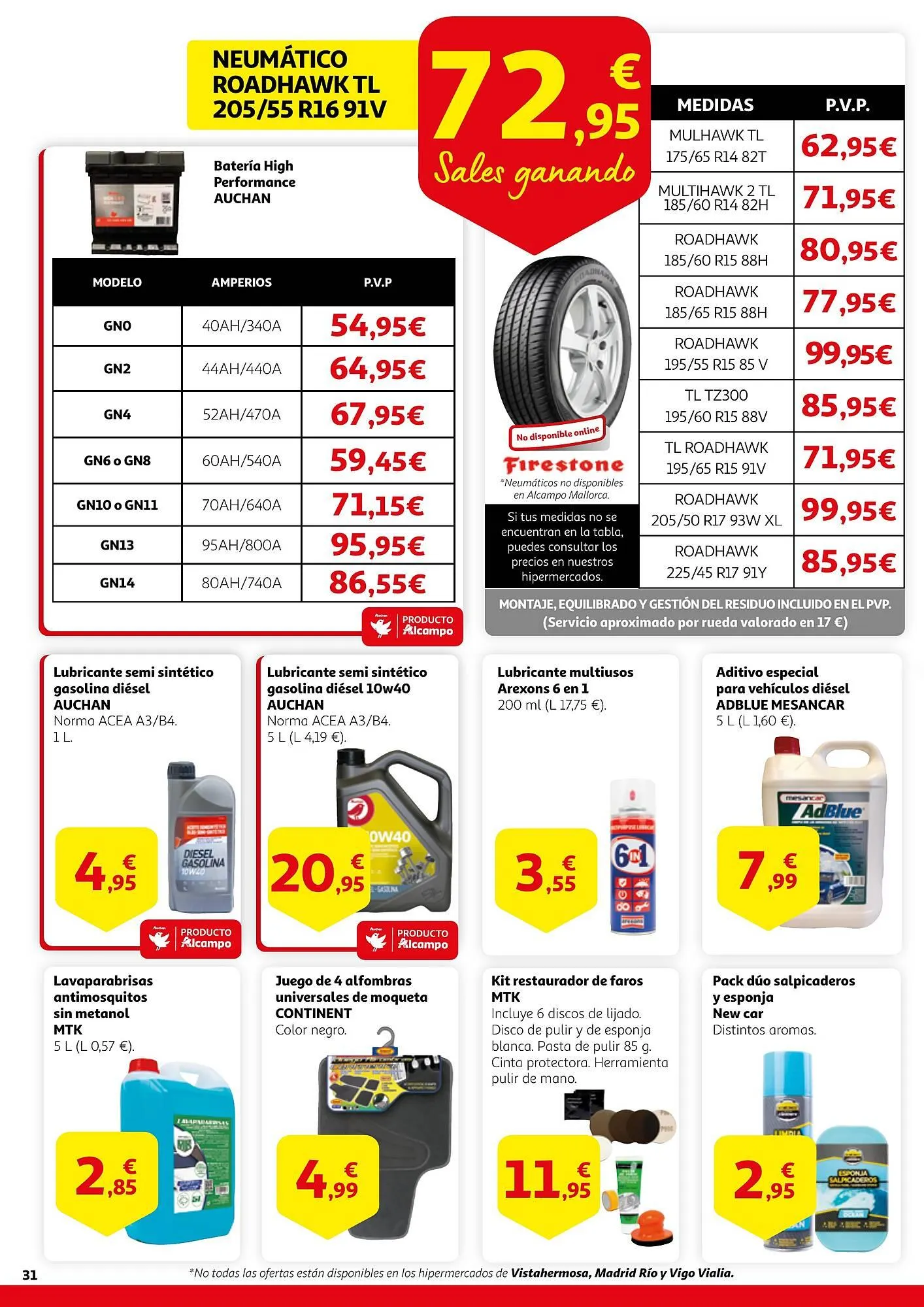 Catálogo de Folleto Alcampo 19 de julio al 31 de julio 2024 - Página 31
