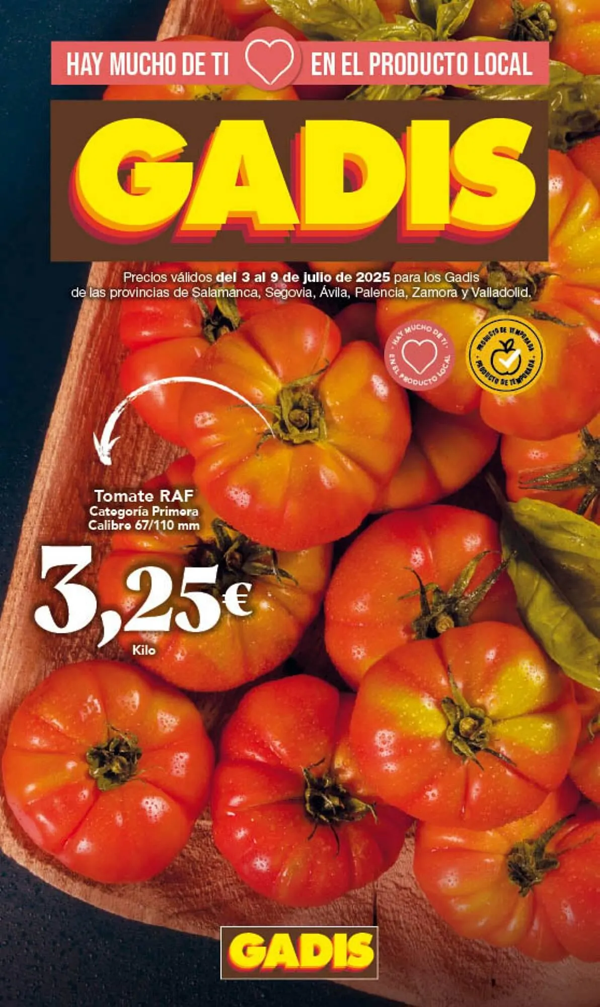 Catálogo de Folleto Gadis 3 de julio al 9 de julio 2025 - Página 1