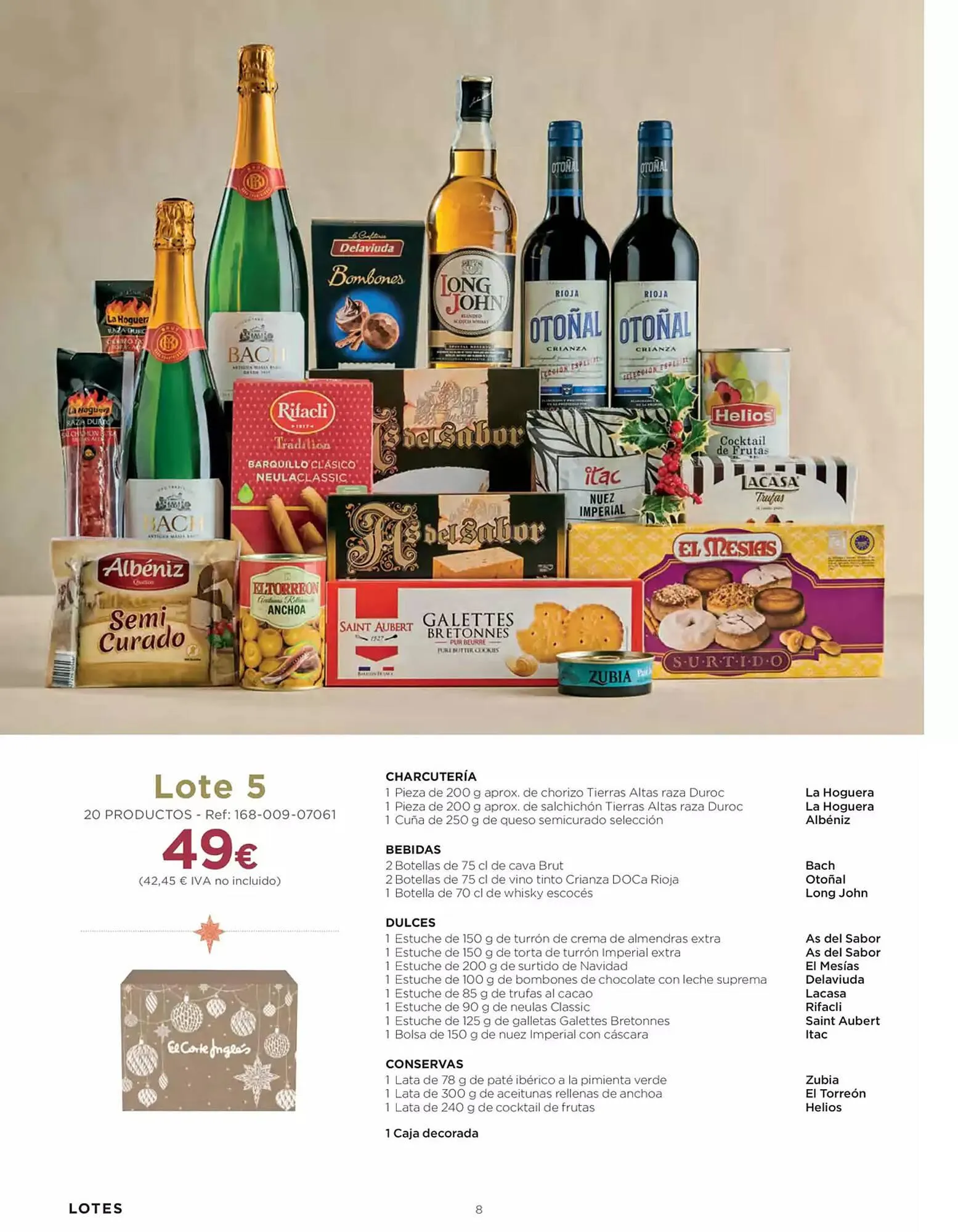 Catálogo de Folleto El Corte Inglés 14 de octubre al 25 de diciembre 2024 - Página 8