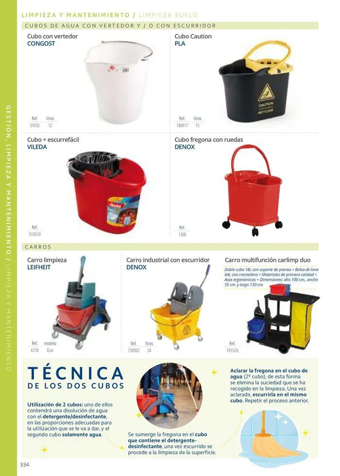 Catálogo de Equipamiento y suministros 23 de julio al 30 de noviembre 2024 - Página 334