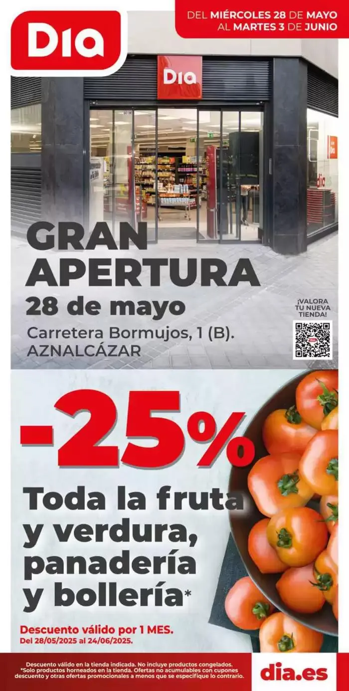 Gran apertura Dia del 28/05 al 03/06 - 1