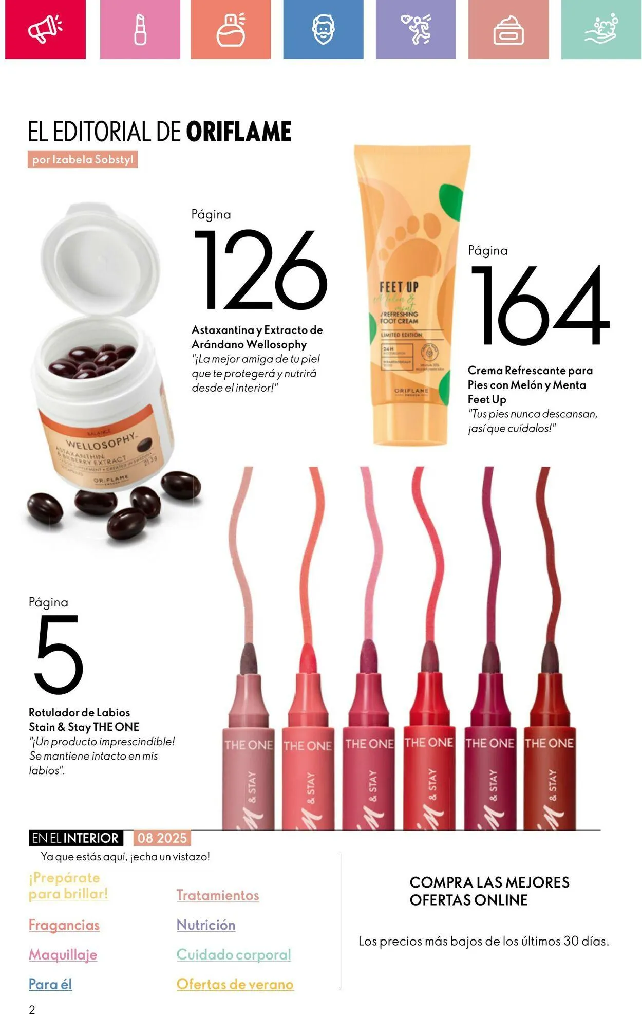 Catálogo de Oriflame Oferta actual 1 de junio al 21 de junio 2025 - Página 2