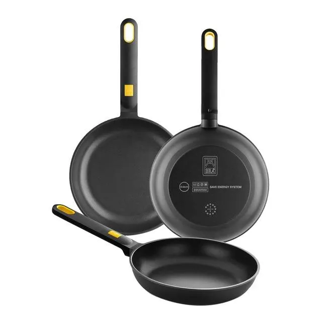 Juego 3 sartenes aluminio fundido Daily Pro Bra