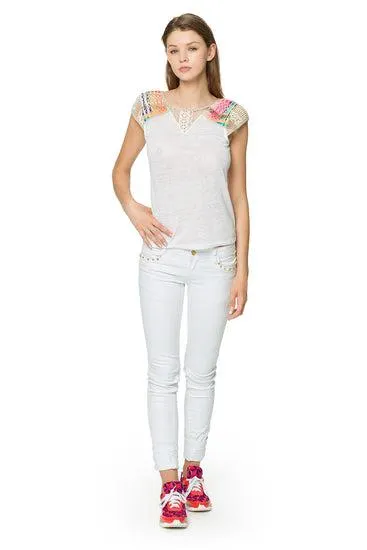 Custo Barcelona Club White - Camiseta