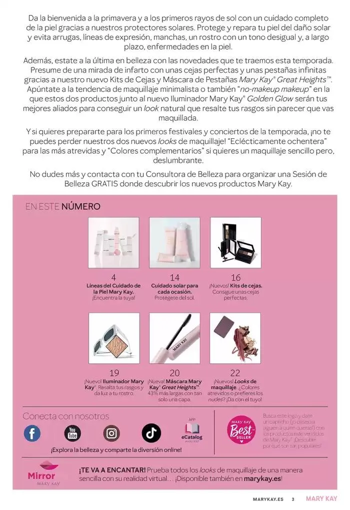 Catálogo de Folleto "Belleza Mary Kay" - Primavera 2025 16 de abril al 30 de abril 2025 - Página 3