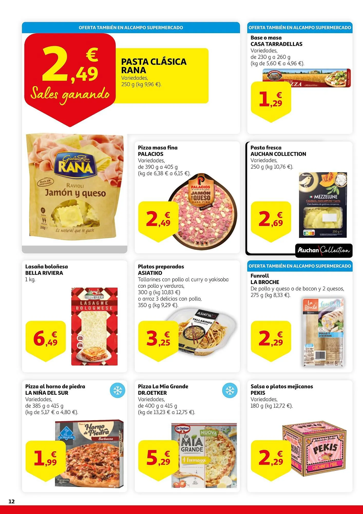 Catálogo de Folleto Alcampo 19 de julio al 31 de julio 2024 - Página 12