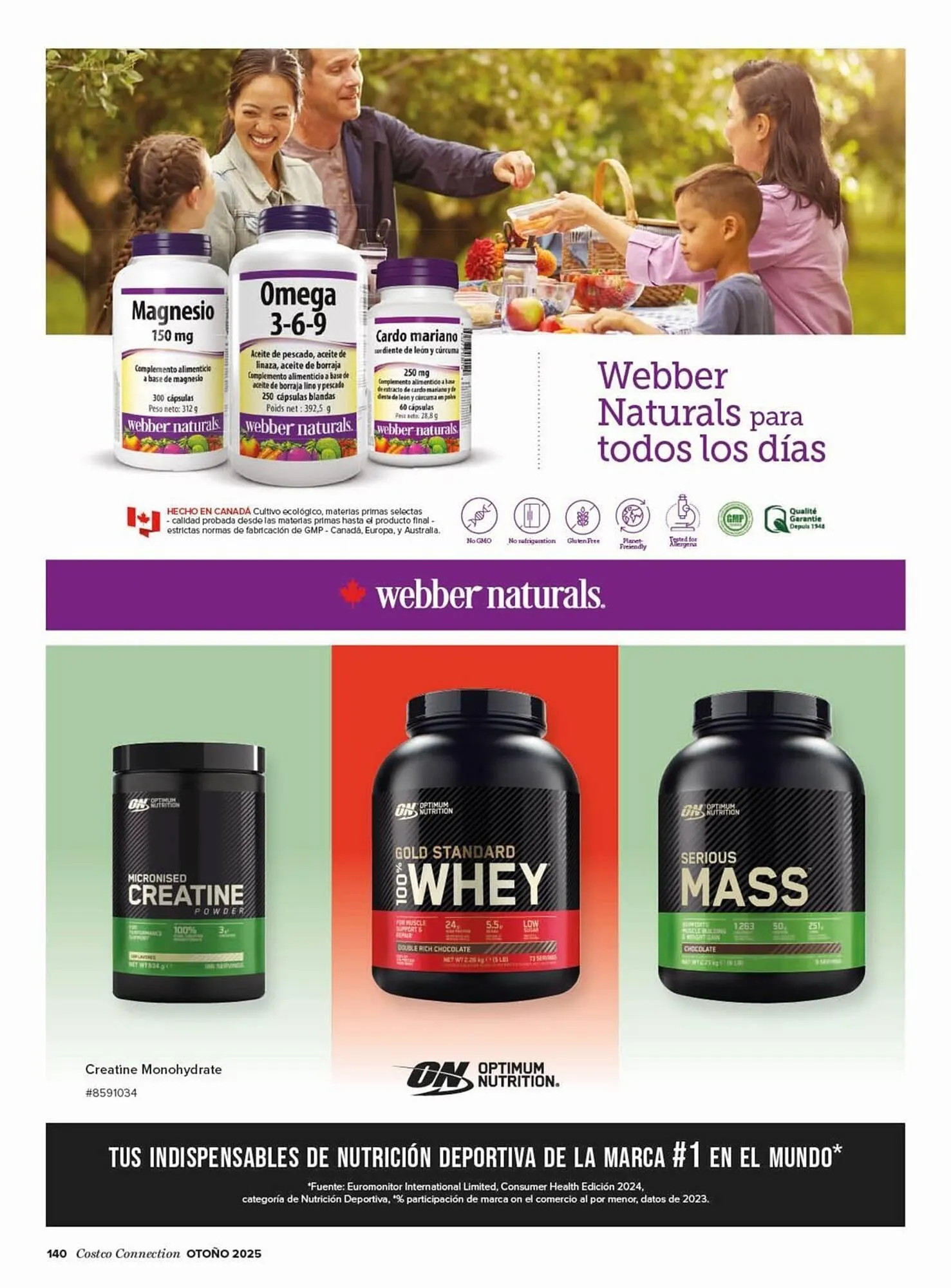Catálogo de Catálogo Costco 25 de septiembre al 30 de noviembre 2025 - Página 140