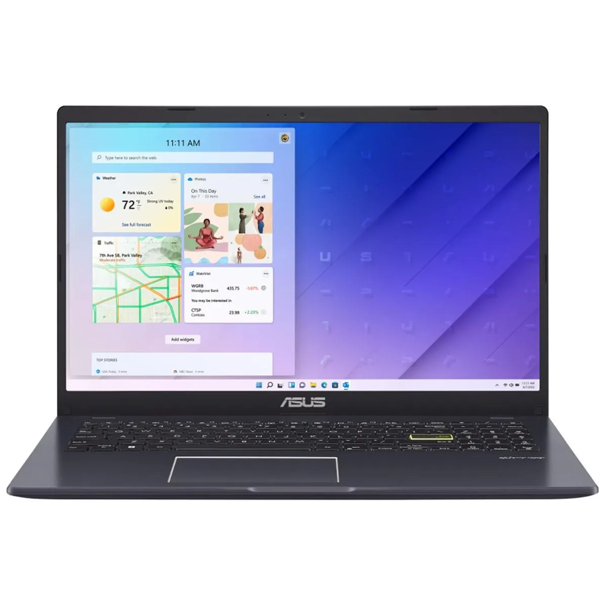 PORTÁTIL ASUS DE 39,6CM (15,6'') S510MA-EJ617W 8GB - 256GB SSD