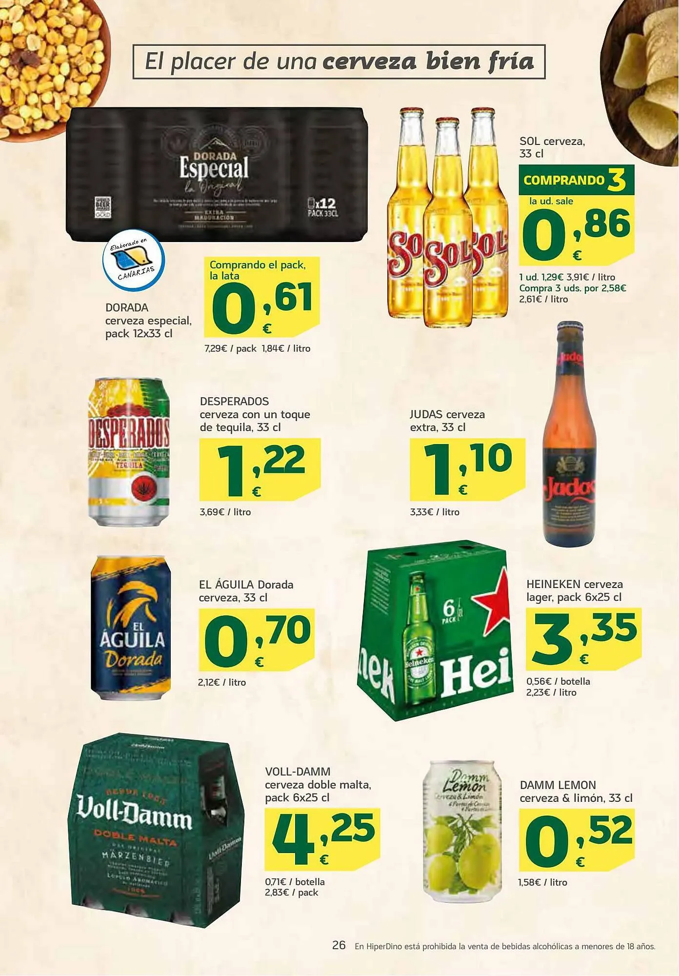 Catálogo de Catálogo HiperDino 1 de agosto al 26 de agosto 2023 - Página 26