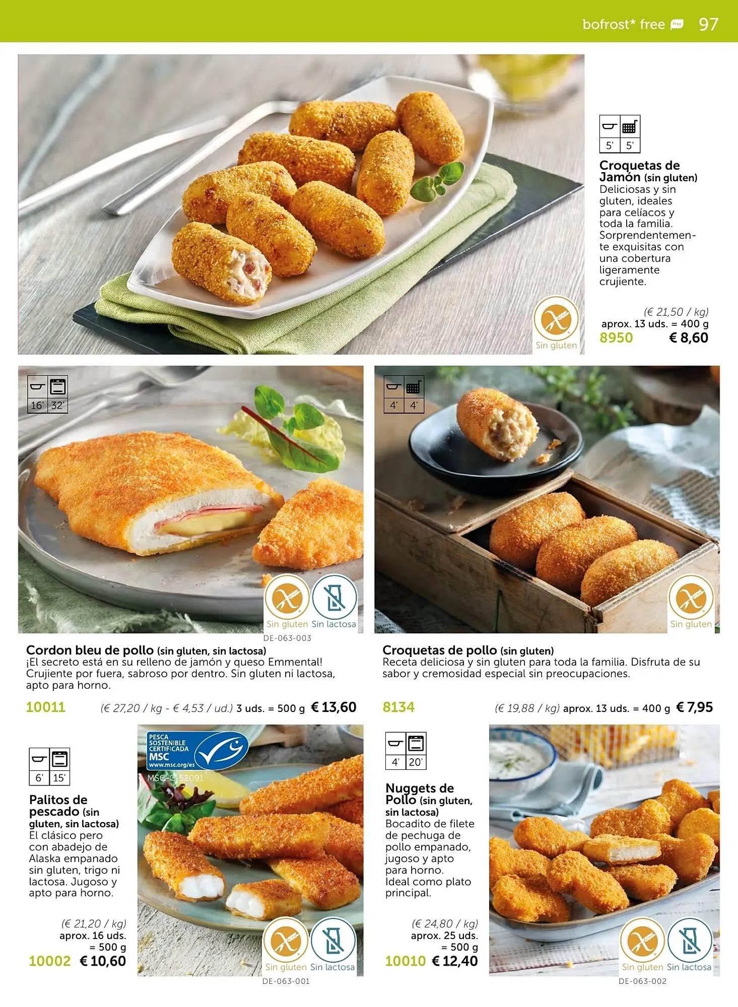 Catálogo de Folleto Bofrost 13 de septiembre al 31 de diciembre 2024 - Página 97