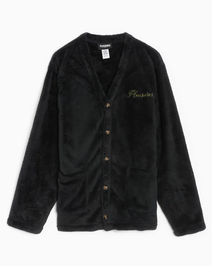 Pleasures Snorkel Men's Teddy Fleece Cardigan