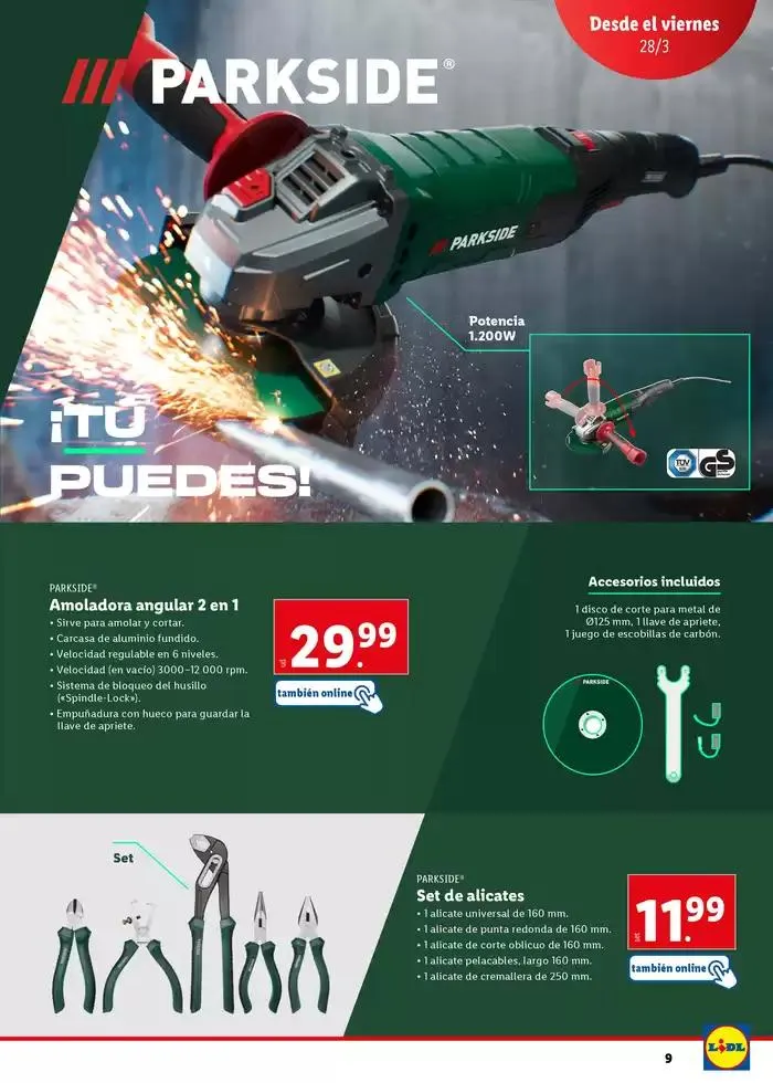 Catálogo de Parside Lidl 3 de marzo al 30 de marzo 2025 - Página 9