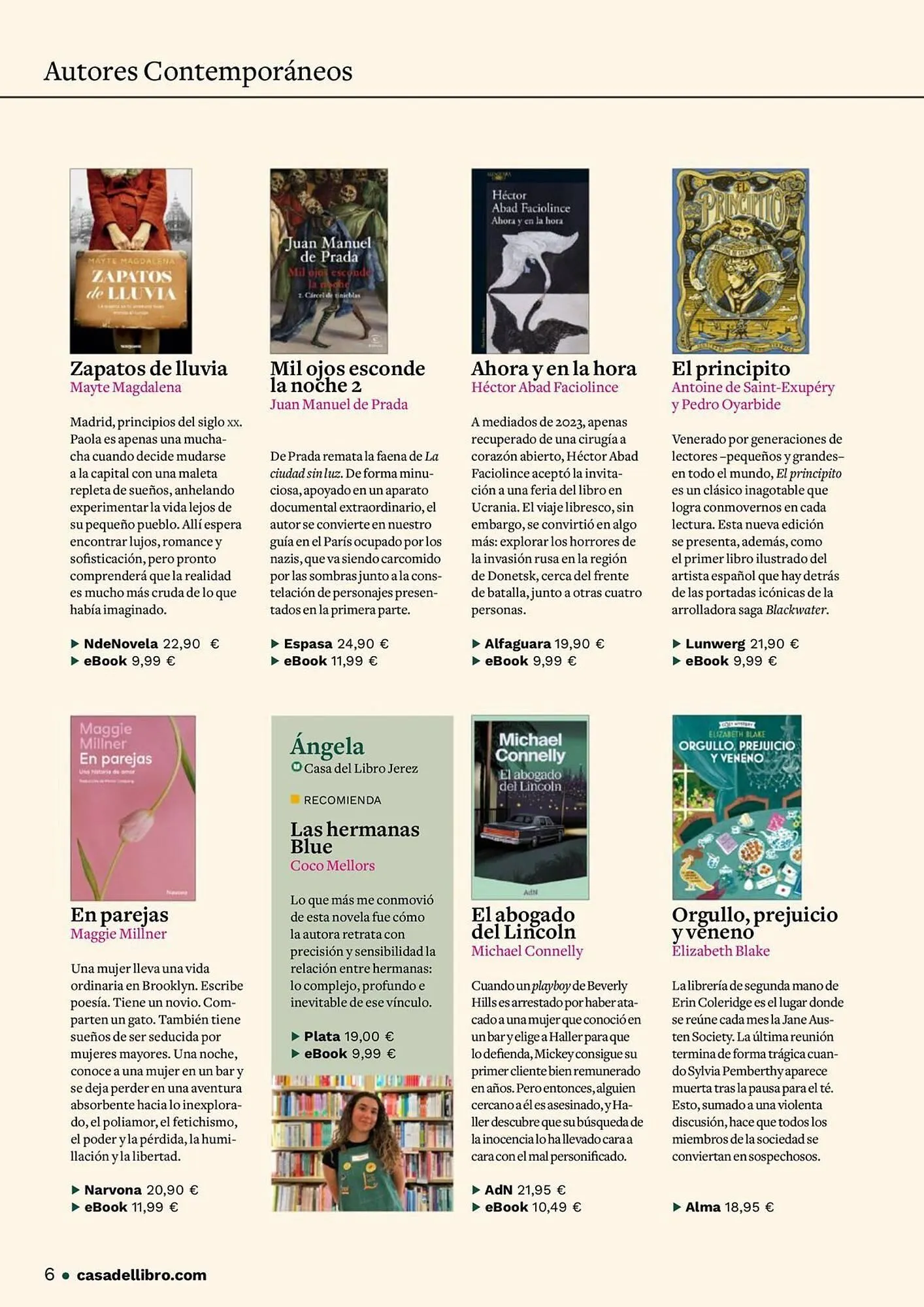 Catálogo de Folleto Casa del Libro 7 de julio al 31 de julio 2025 - Página 6