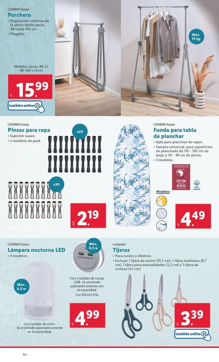 Catálogo de Bazar Lidl 2 de septiembre al 8 de septiembre 2024 - Página 12