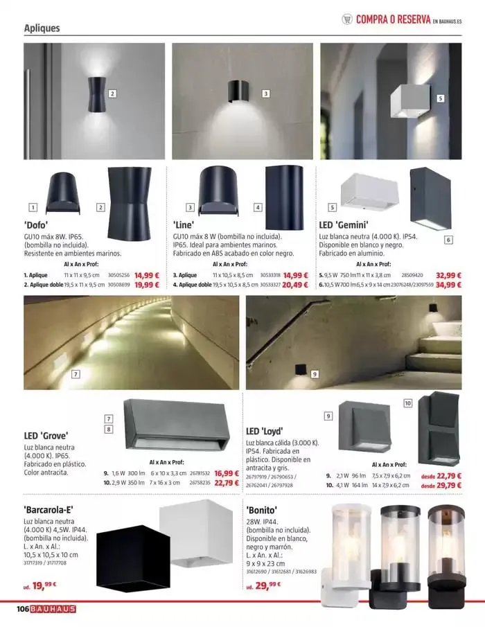Catálogo de Bauhaus Verano 1 de junio al 31 de agosto 2025 - Página 106