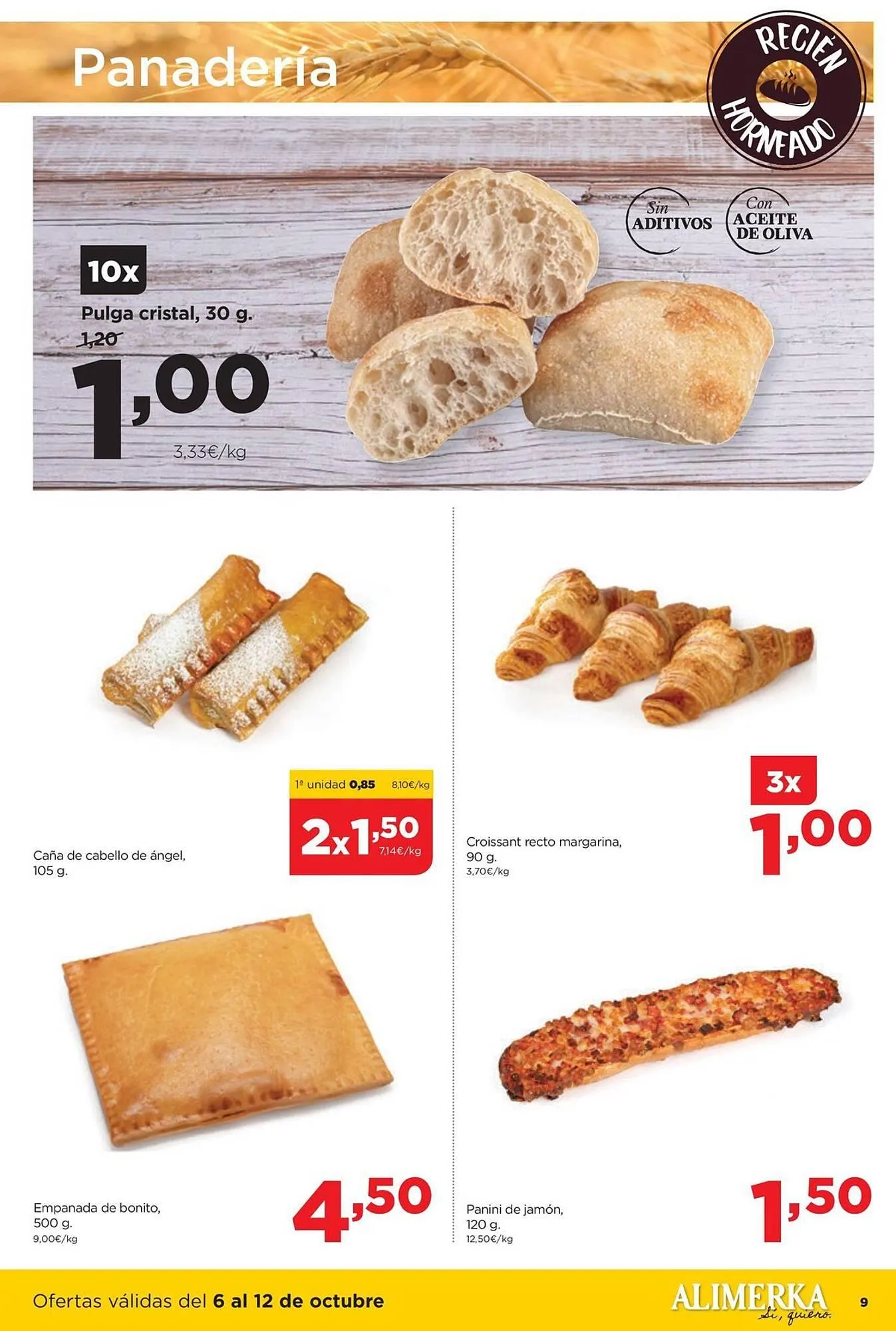 Catálogo de Folleto Alimerka 6 de octubre al 12 de octubre 2025 - Página 9