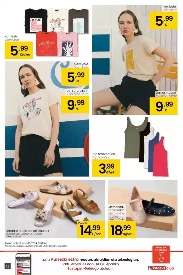 Catálogo de AUKERA OFERTA HIPERMERKATUAK EROSKI 2 de mayo al 13 de mayo 2025 - Página 38