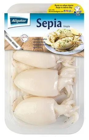 Sepia limpia Aligator 350g 3-5 uds