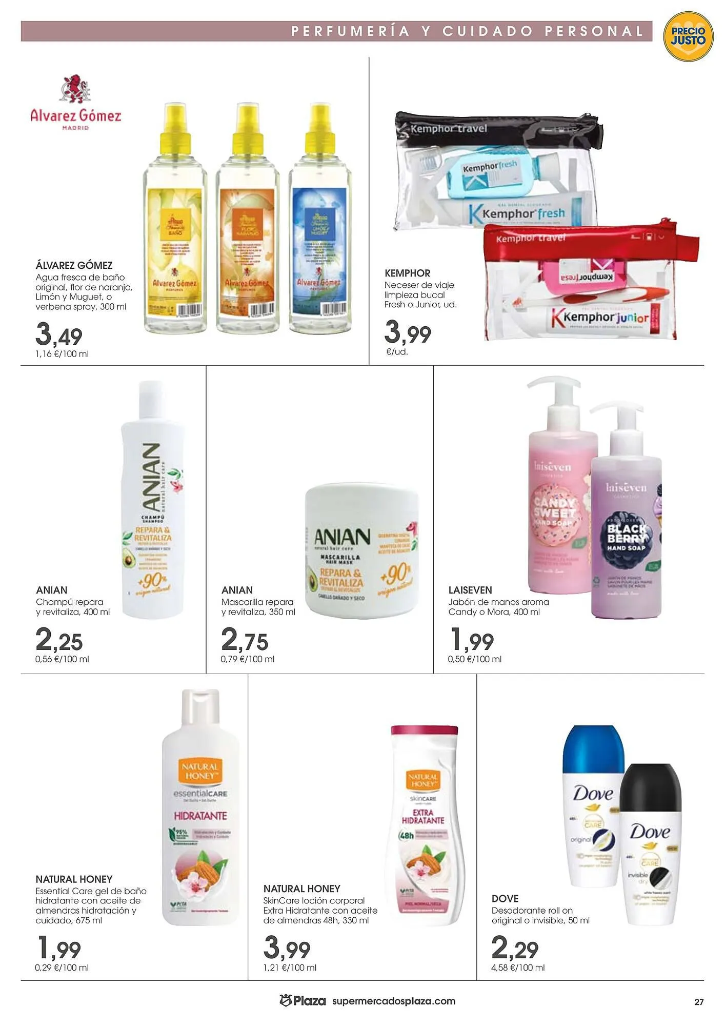 Catálogo de Folleto Supermercados Plaza 29 de febrero al 13 de marzo 2024 - Página 27