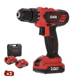 TALADRO BATERIA LITIO 12V 2X2AH AICER