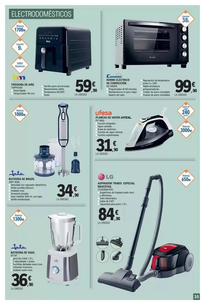 Catálogo de Hiper ofertas Salamanca 26 de marzo al 6 de abril 2025 - Página 35