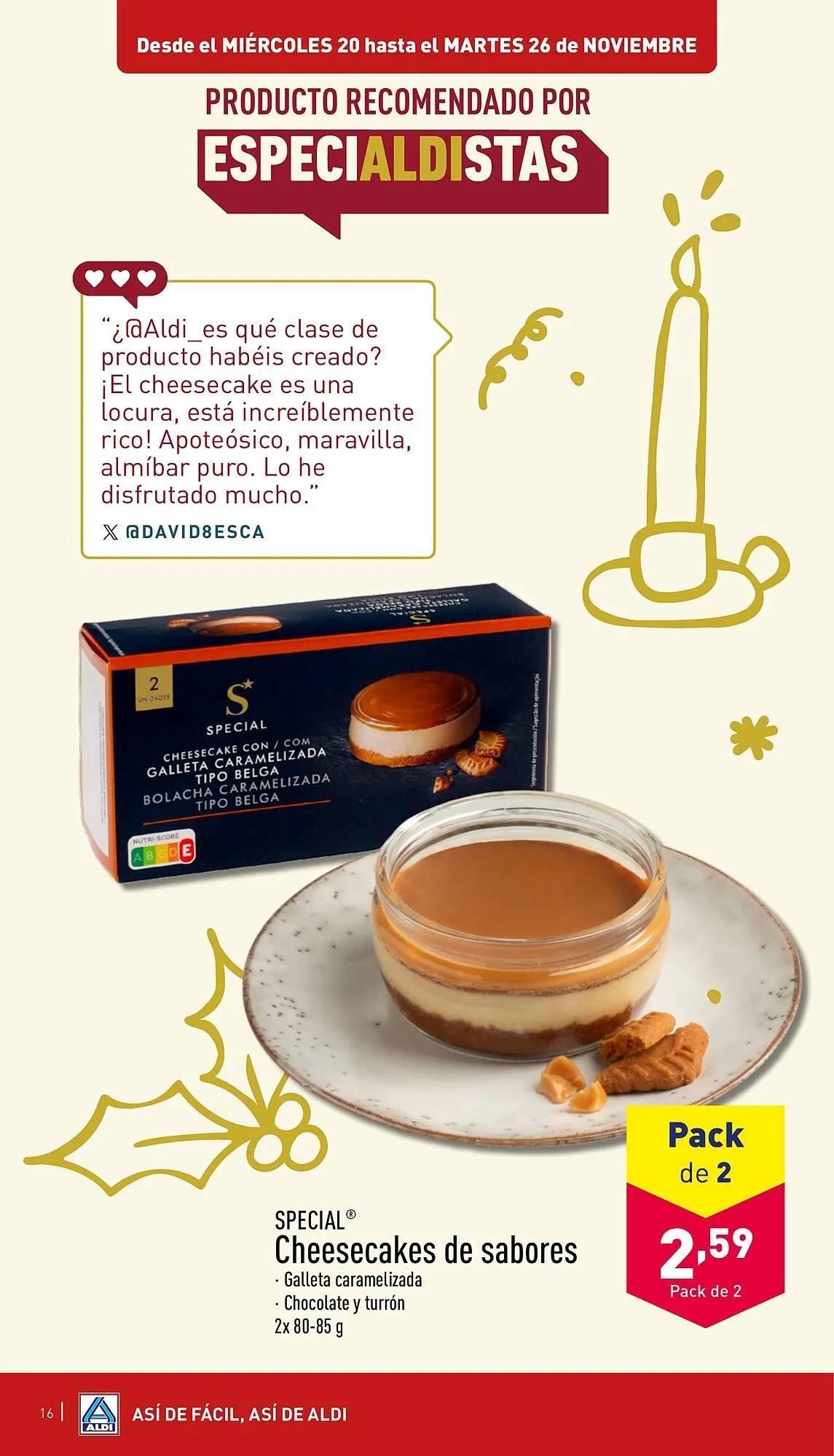Catálogo de Folleto ALDI 20 de noviembre al 26 de noviembre 2024 - Página 16
