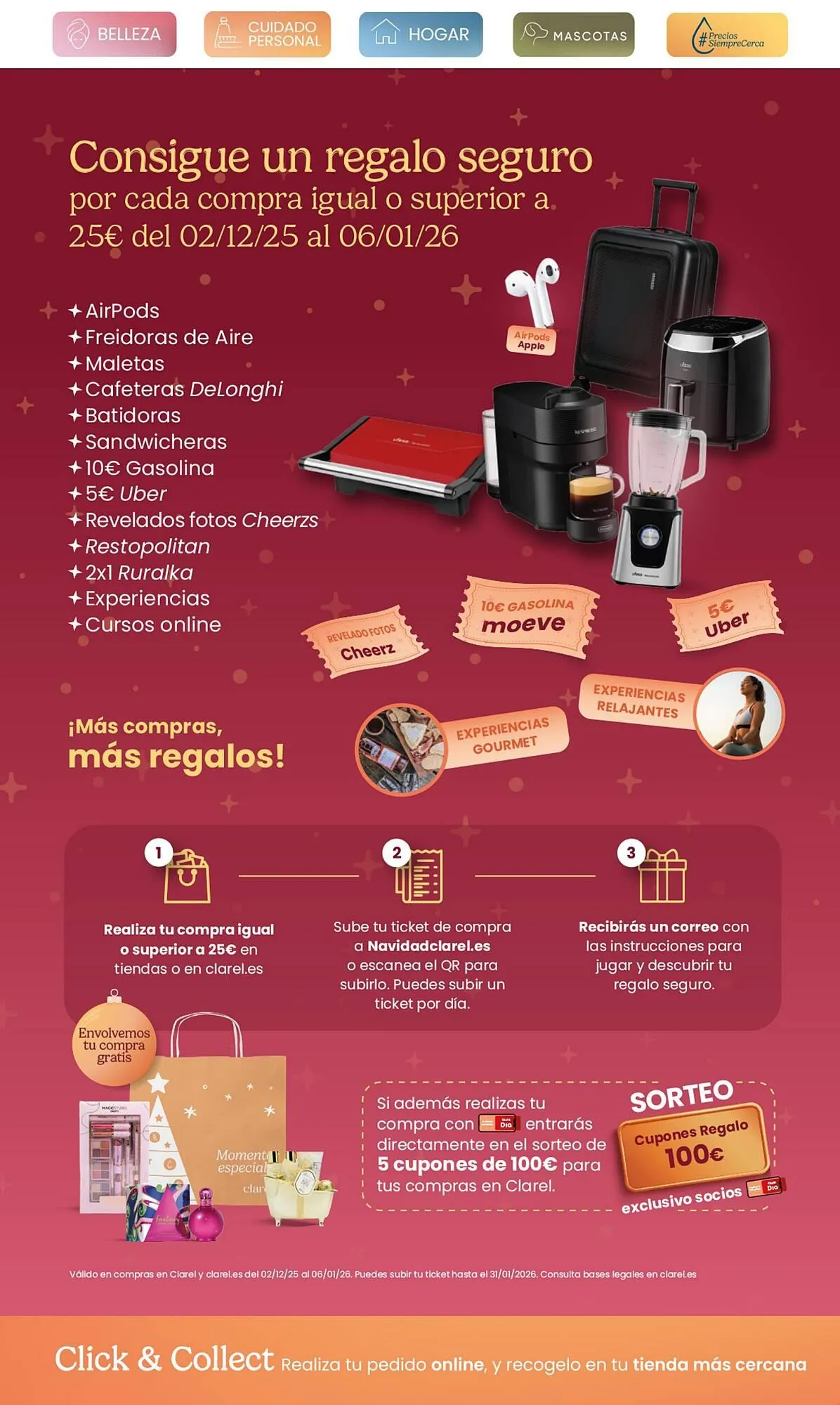 Catálogo de Folleto Clarel 26 de noviembre al 9 de diciembre 2025 - Página 6