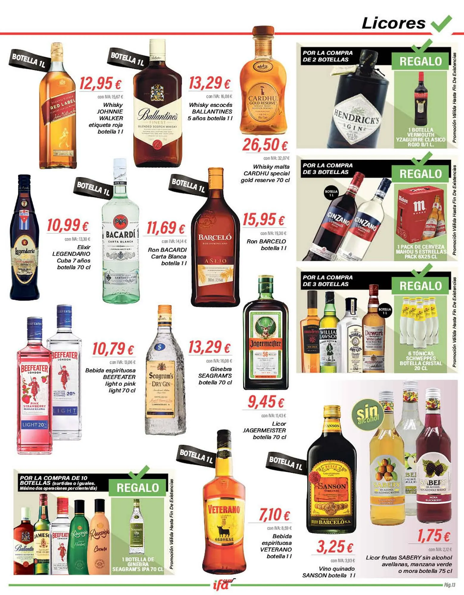 Catálogo de Folleto Cash Ifa 8 de noviembre al 21 de noviembre 2023 - Página 13