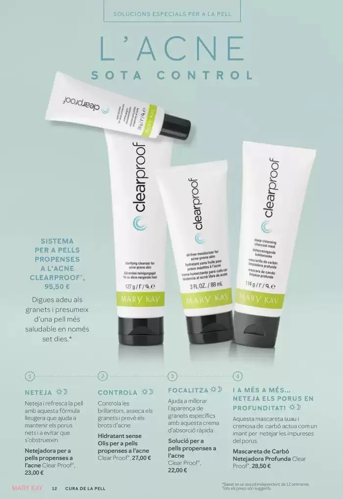 Catálogo de Folleto "Belleza Mary Kay" Catalán - Primavera 2025 16 de abril al 30 de abril 2025 - Página 12