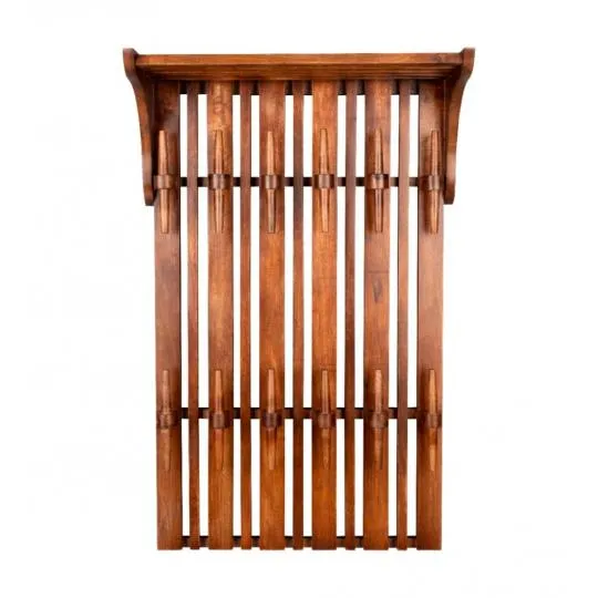 Perchero Estantería Jakub Nogal Grande