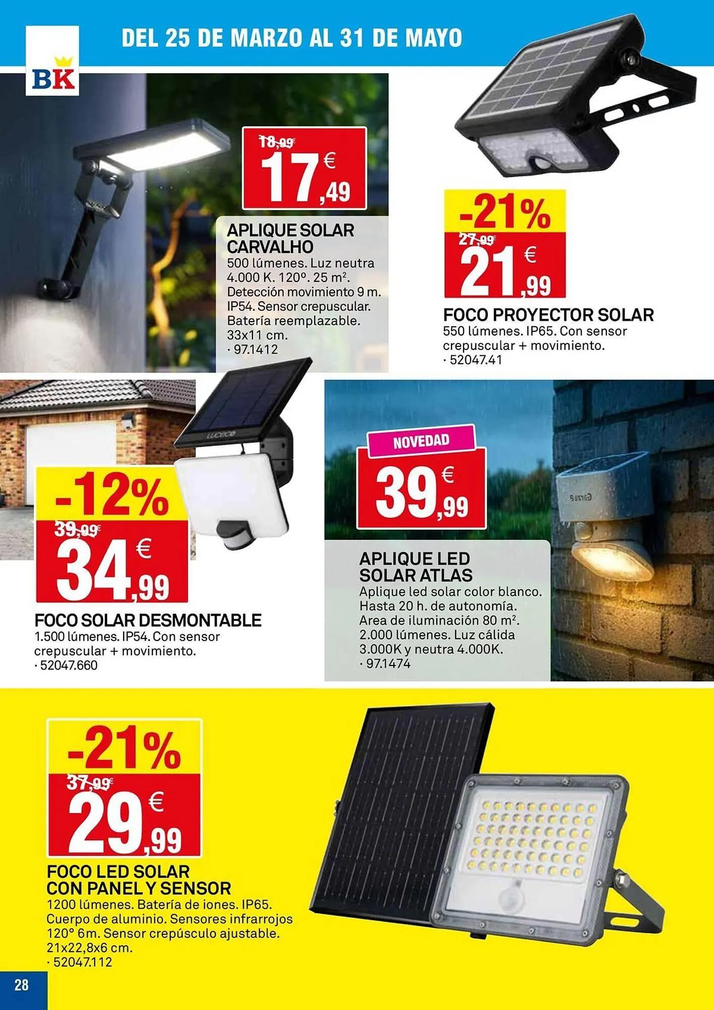Catálogo de Catálogo Bricoking 25 de marzo al 31 de mayo 2026 - Página 28
