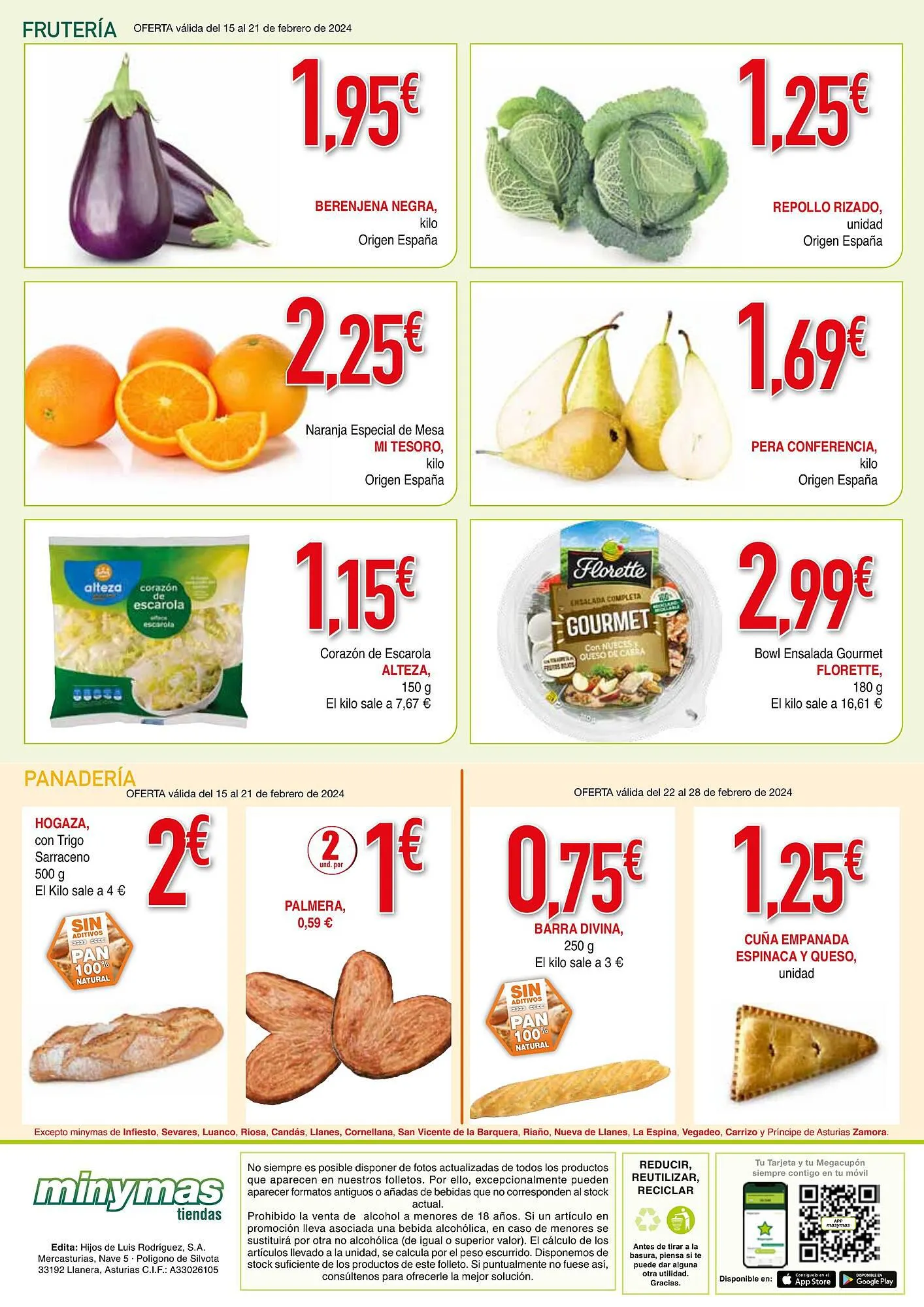 Catálogo de Folleto MINYMAS TIENDAS 15 de febrero al 28 de febrero 2024 - Página 4