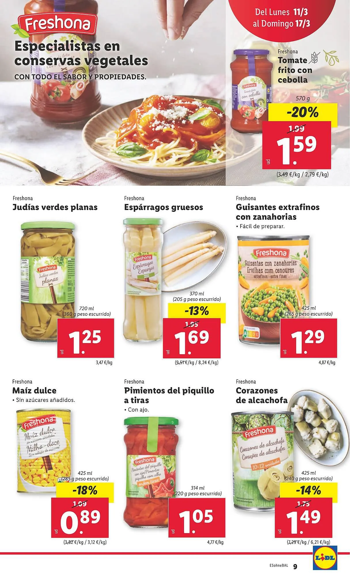 Catálogo de Folleto Lidl 11 de marzo al 17 de marzo 2024 - Página 9