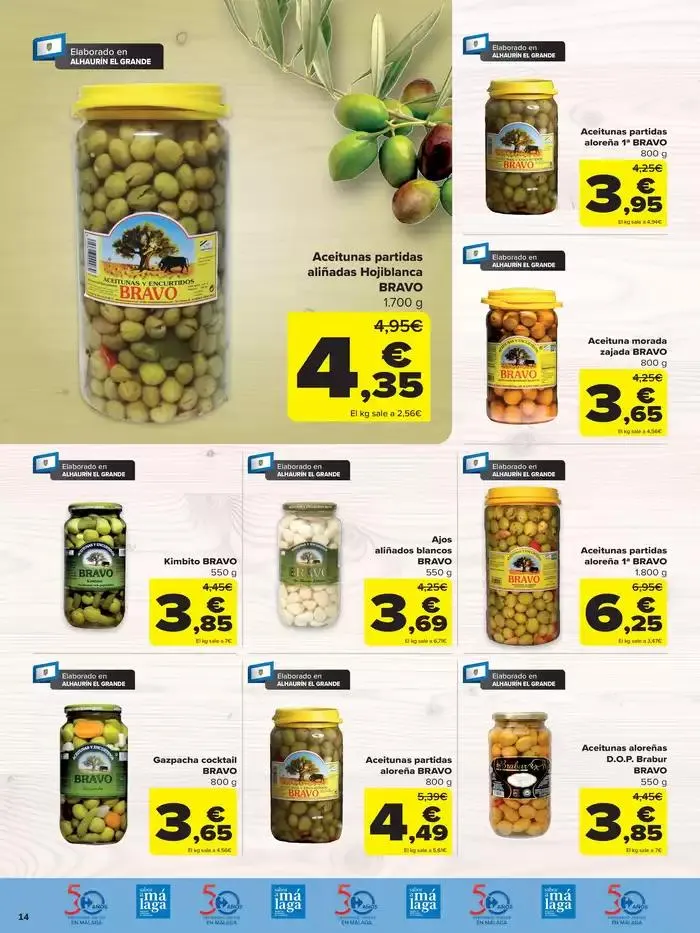 Catálogo de Sabor a Málaga 17 de febrero al 1 de marzo 2025 - Página 14