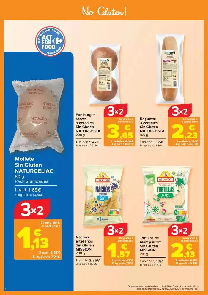 Catálogo de SIN GLUTEN 11 de abril al 21 de abril 2025 - Página 4