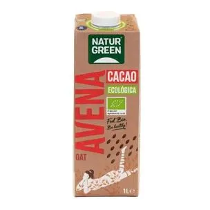 Bebida de Avena Cacao Bio NaturGreen 1 L