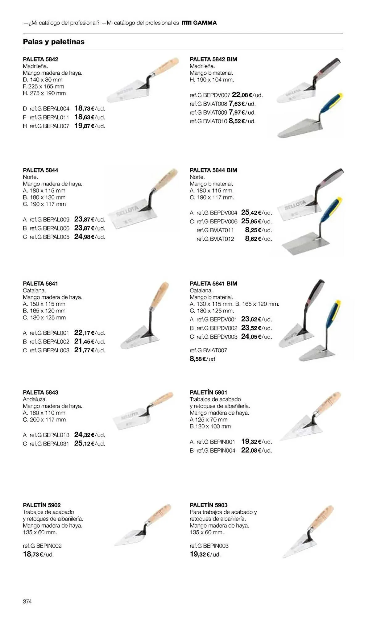 Catálogo de Folleto Grup Gamma 1 de febrero al 31 de diciembre 2023 - Página 376