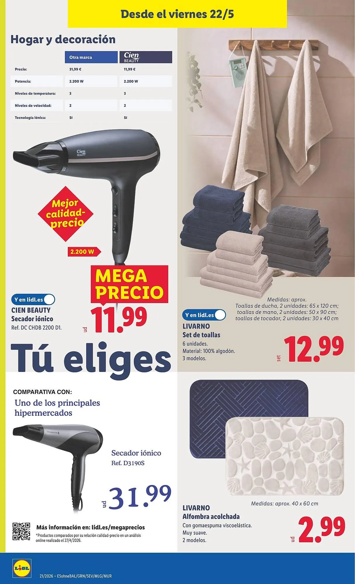 Catálogo de Catálogo Lidl 18 de mayo al 24 de mayo 2026 - Página 26