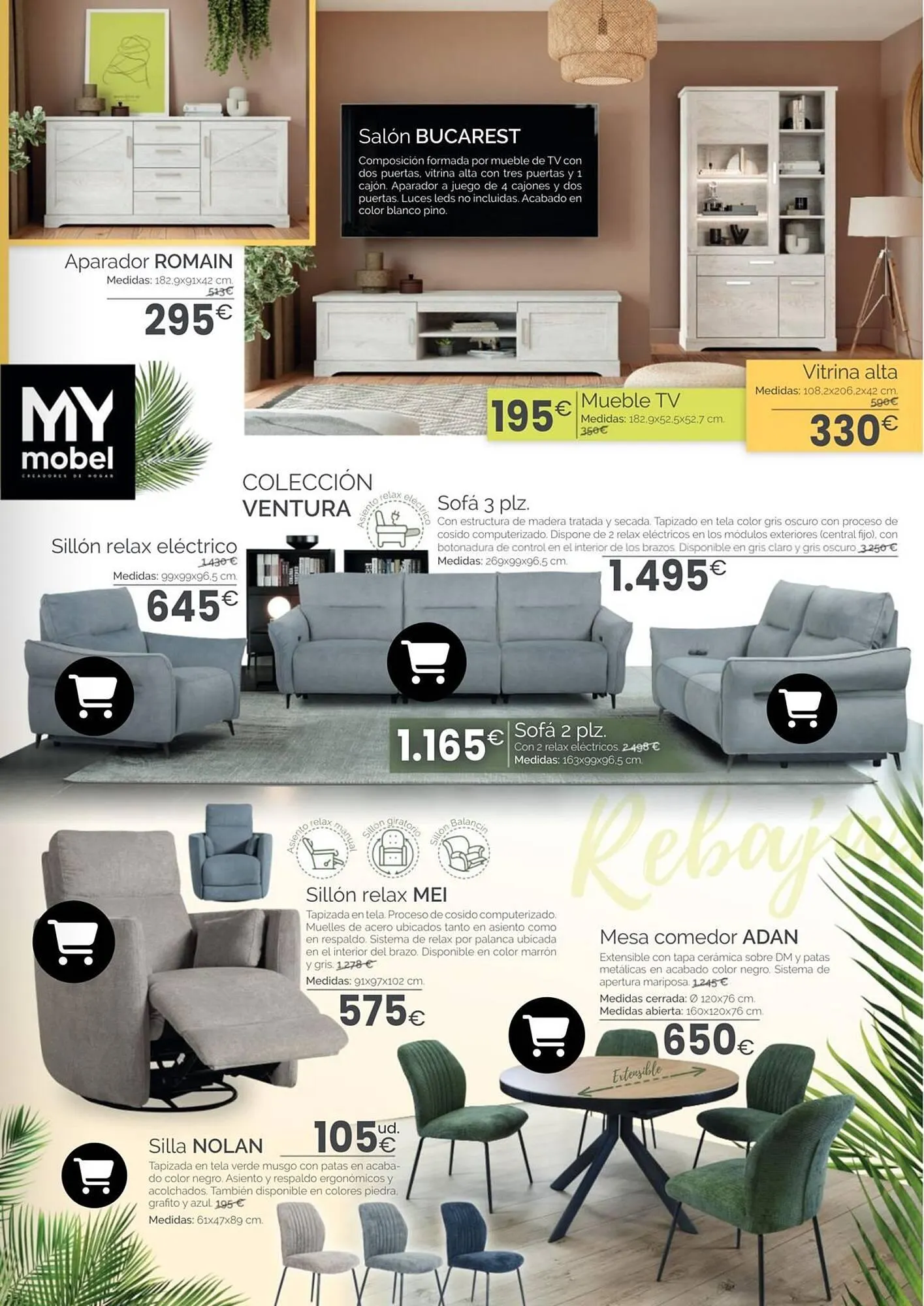 Catálogo de Folleto MyMobel 1 de julio al 31 de agosto 2025 - Página 3