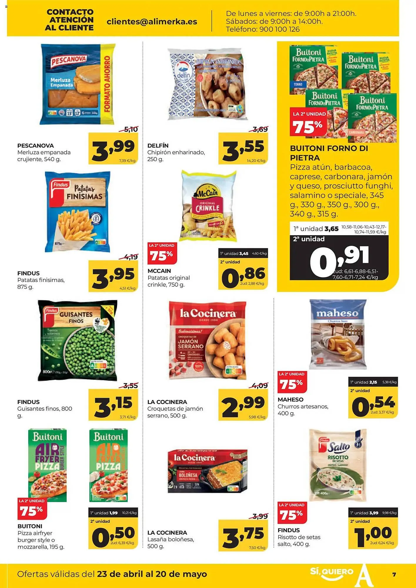 Catálogo de Folleto Alimerka 23 de abril al 20 de mayo 2026 - Página 7