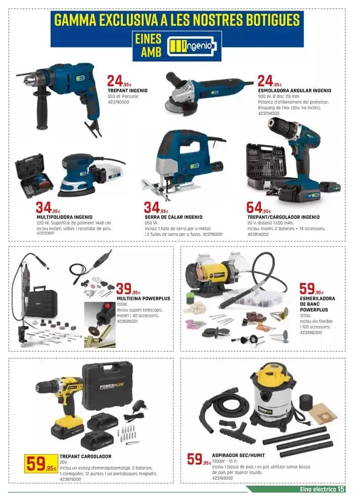 Catálogo de Especial Llar i Decoració 21 de noviembre al 30 de diciembre 2024 - Página 15