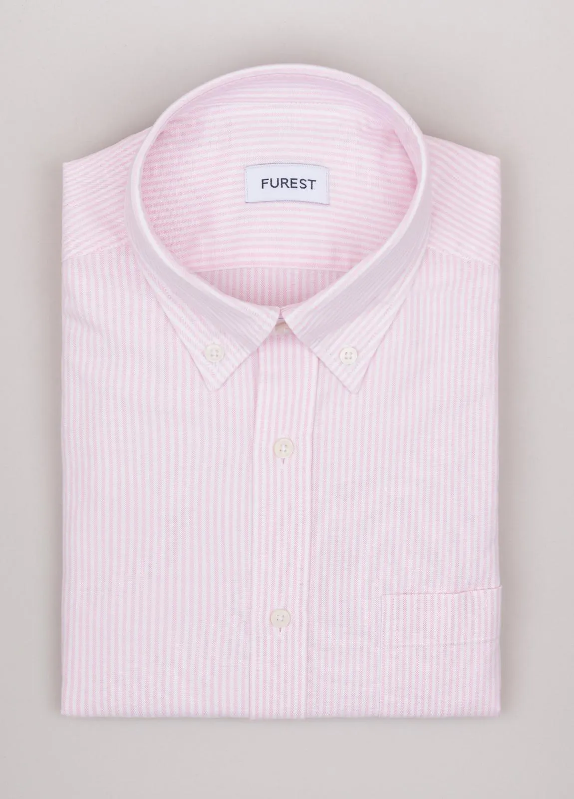 Camisa sport FUREST COLECCIÓN oxford rayas rosa