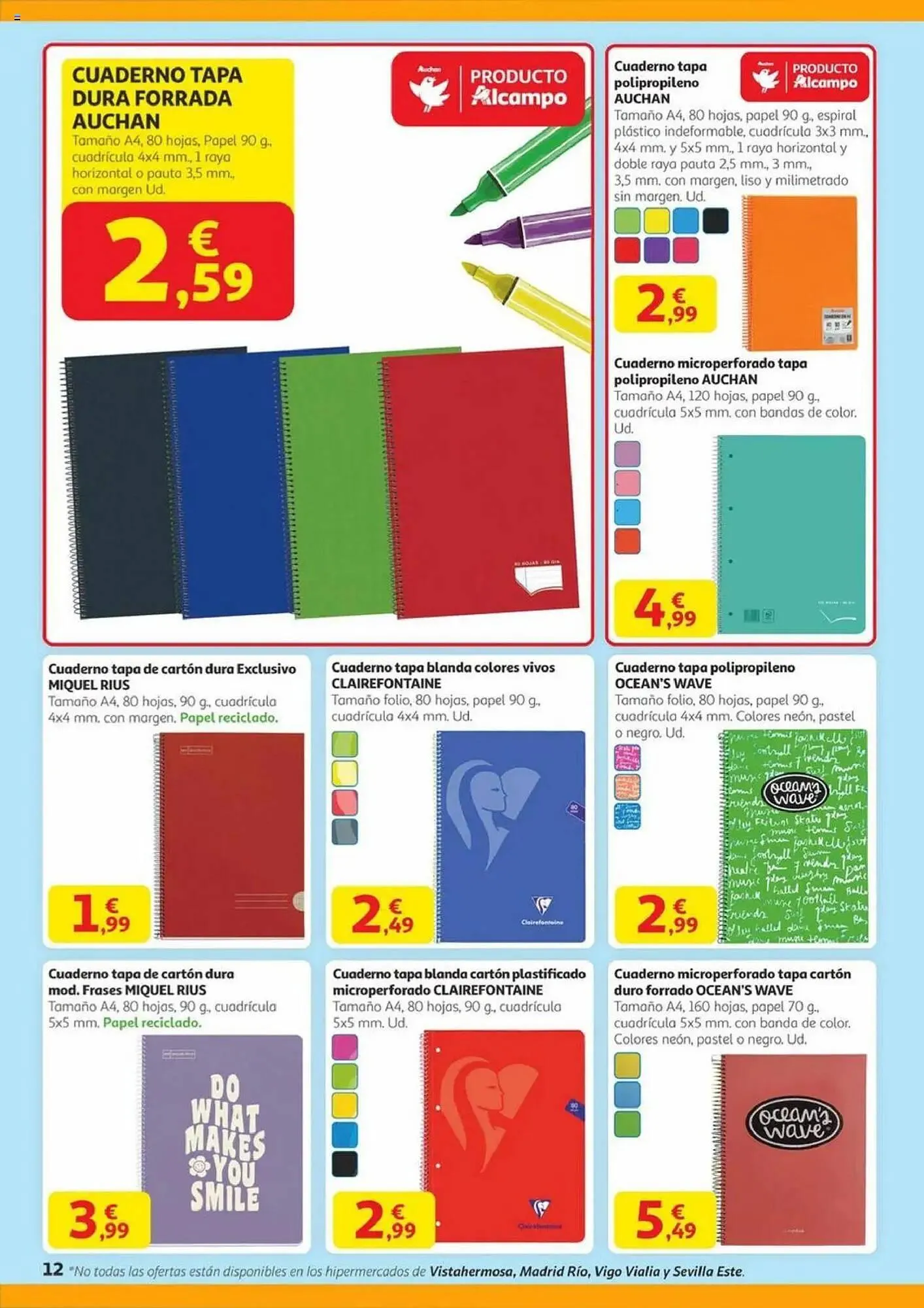 Catálogo de Folleto Alcampo 14 de agosto al 27 de agosto 2025 - Página 12