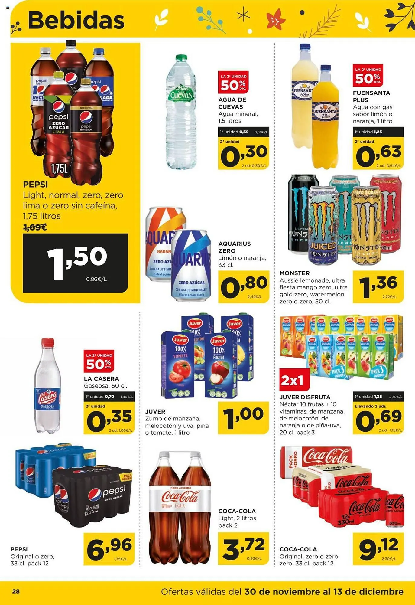 Catálogo de Folleto Alimerka 30 de noviembre al 13 de diciembre 2023 - Página 28