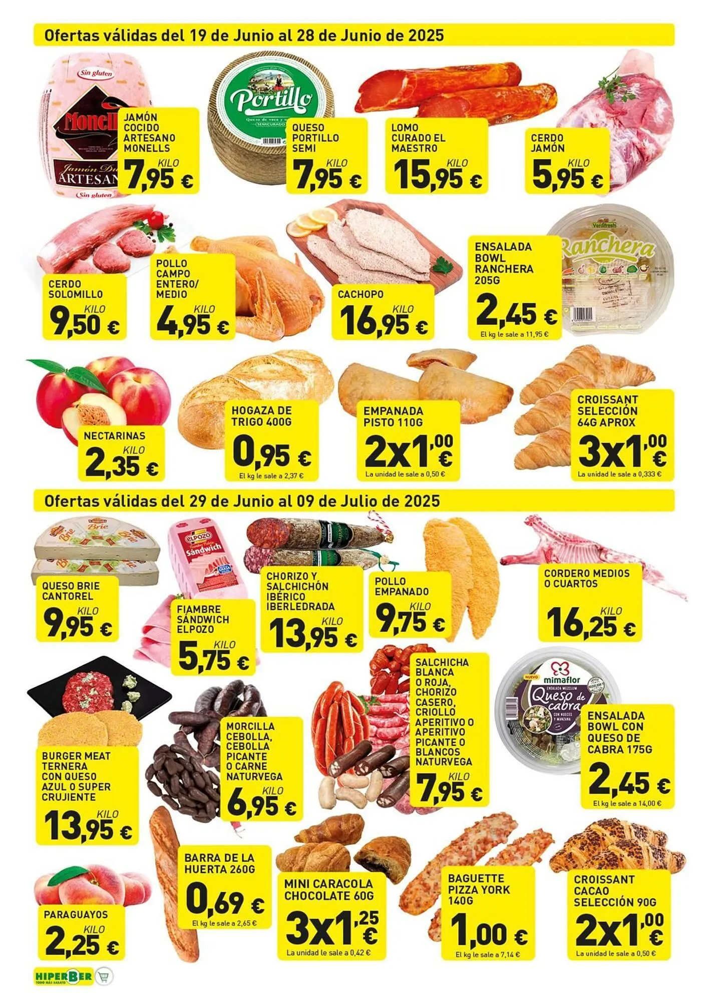 Catálogo de Folleto Hiperber 19 de junio al 9 de julio 2025 - Página 2