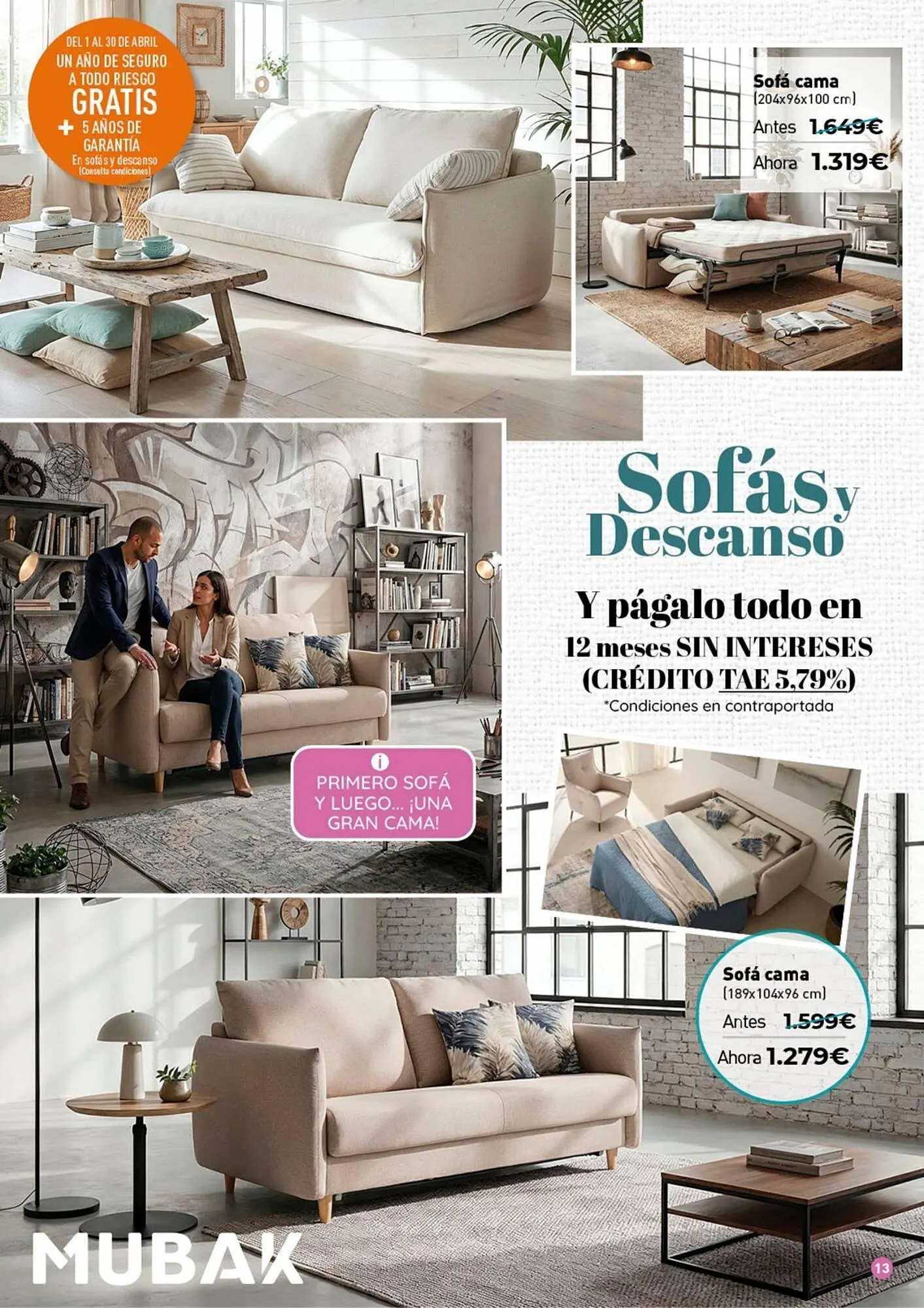 Catálogo de Folleto Mubak 1 de abril al 30 de abril 2026 - Página 13